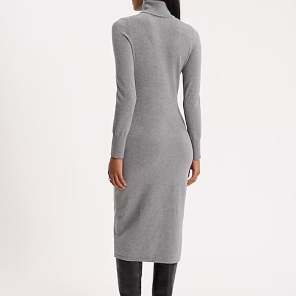 Forever21 Plus Long Sleeve Turtleneck Midi Sweater Dress - Picture 1 of 3